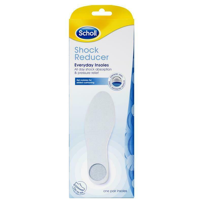 Scholl Shock Reducer Daily Insole - All Day Shock Absorption Cut to ...