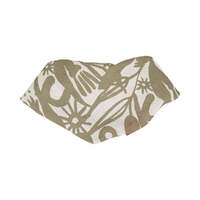 Annabel Trends Bandana Bib - Linen - Abstract Gum