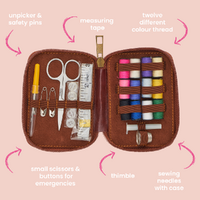 Annabel Trends Gentlemans Travel Sewing Kit