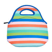 Annabel Trends Lunch Bag - Neoprene - Bright Stripes