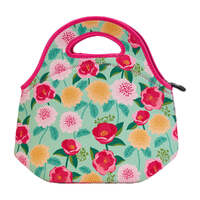 Annabel Trends Lunch Bag - Neoprene - Camellias Mint