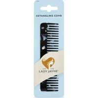 Lady Jayne Acetate Detangling Comb Assorted Colours