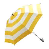 Annabel Trends Beach Chair Umbrella Yellow Stripe