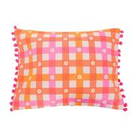 Annabel Trends Inflatable Beach Pillow Daisy Gingham