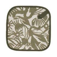 Annabel Trends Pot Holder - Linen - Abstract Gum