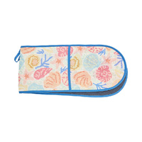 Annabel Trends Double Oven Mitt - Linen - Shelly Beach