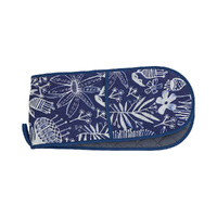 Annabel Trends Double Oven Mitt - Linen - Navy Natives