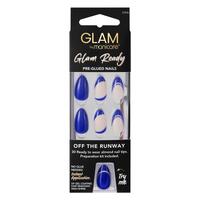 Manicare Glam Ready Pre-Glued Nails 30pcs Off the Runway