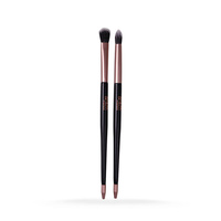 Manicare Glam Precision Eye Duo Eyeshadow Brush Even Color Application