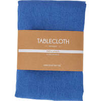 Annabel Trends Tablecloth - Linen - Azure Blue