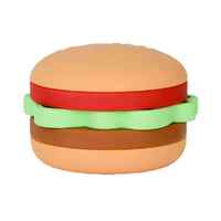 Annabel Trends Silicone Stackable Toy Hamburger