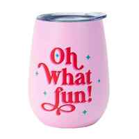 Annabel Trends Wine Tumbler - Double Walled - Oh What Fun