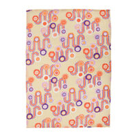 Annabel Trends Tea Towel Linen Groovy Rainbows