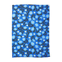 Annabel Trends Tea Towel - Linen - Nocturnal Blooms