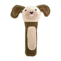 Annabel Trends Hand Rattle Knit Puppy