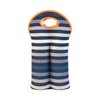 Annabel Trends Double Bottle Bag - Neoprene - Gradient Stripe