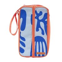 Annabel Trends Picnic Bottle Bag Blue Coral