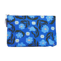 Annabel Trends Cosmetic Bag - Linen - Large - Nocturnal Blooms