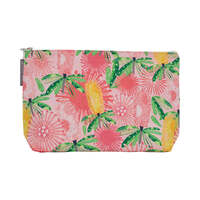 Annabel Trends Cosmetic Bag - Cotton - Large - Pink Banksia