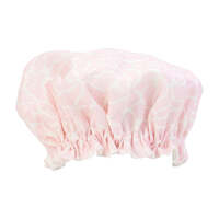 Annabel Trends Shower Cap - Linen - Pink Petal Floral