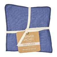 Annabel Trends Drawer Sachet Linen Pacific Blue