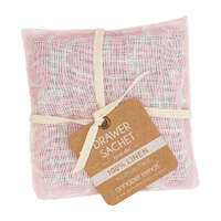 Annabel Trends Drawer Sachet - Linen - Pink Petal Floral