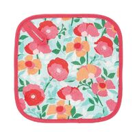 Annabel Trends Pot Holder Linen Sherbet Poppies