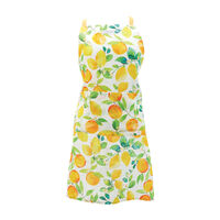 Annabel Trends apron linen amalfi citrus