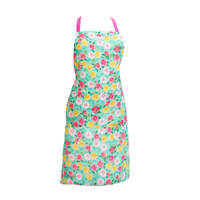 Annabel Trends Apron - Linen - Camellias Mint