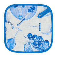 Annabel Trends Pot Holder - Linen - Seafood Blue