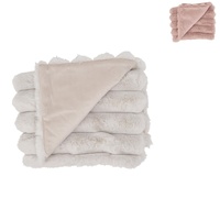 Annabel Trends Baby Throw - Ribbed Fur