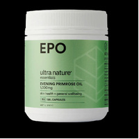 Ultra Nature Essentials Evening Primrose Oil (EPO) - 190 Gel Caps