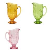 Annabel Trends Glass Jug Palm Trees