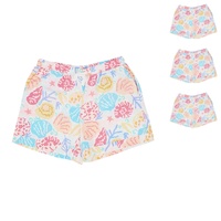 Annabel Trends Sleep Shorts - Shelly Beach