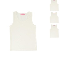 Annabel Trends Sleep Singlet - White