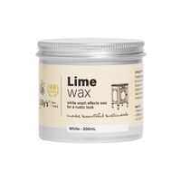 Gilly's Lime Wax 200ml - White Wash Effects Wax