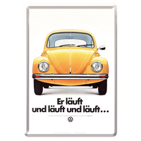 Nostalgic-Art Metal Postcard VW er lauft 10x14cm