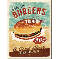 Nostalgic-Art Magnet Burgers 6x8cm