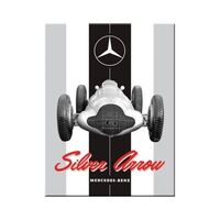 Nostalgic-Art Magnet Mercedes-Benz Silver Arrow 6x8cm