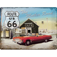 Nostalgic-Art Large Sign Route66 The Mother Road 30x40cm