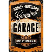 Nostalgic-Art Medium Sign Harley Garage 20x30cm