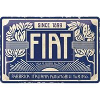 Nostalgic-Art Medium Sign Fiat - Since 1899 20x30cm