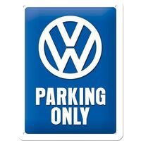 Nostalgic-Art Small Sign VW Parking Only 15x20cm