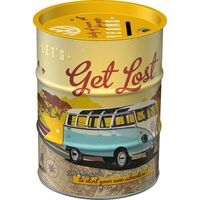 Nostalgic-Art Money Box Oil Barrel VW Get Lost 9.3x9.3x11.5cm