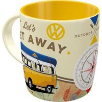 Nostalgic-Art Ceramic Mug VW Bulli - Let's get Away