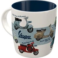 Nostalgic-Art Ceramic Mug Vespa Model Chart