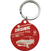 Nostalgic-Art Keyring Round VW Golf Original ride