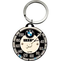 Nostalgic-Art Keyring Round BMW Speedometer