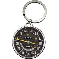 Nostalgic-Art Keyring Round Citroen Tacho