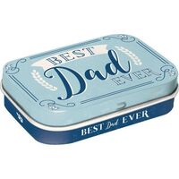 Nostalgic-Art Mint Box Best Dad Ever 4x6x2cm